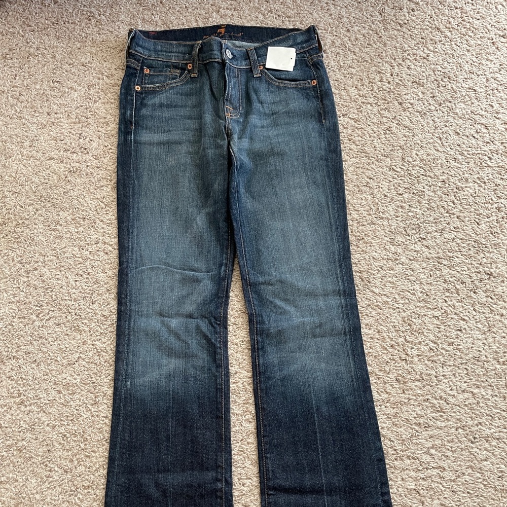 7 for all mankind bootcut jeans. Size 26